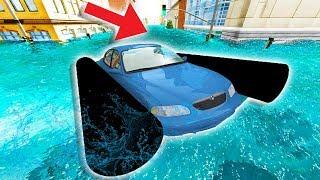 DRIVING IN A FLOODED WEST COAST USA! - BeamNG Drive Map Mod