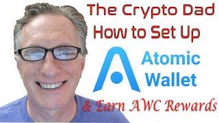 How to Set up the Atomic Wallet and Earn AWC rewards
