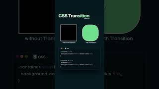 CSS Transition #css3 #transition #webdesign #webdevelopment #shorts #programming #coding #viral