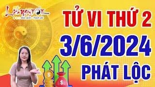 Tử Vi Hàng Ngày 3/6/2024 Thứ 2 Chỉ Đích Danh Con Giáp May Mắn Ghé Thăm Tài Lộc Phất Lên Nhanh Chóng