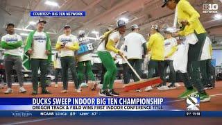 Oregon Ducks sweep indoor track and field conference