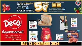 NUOVO Volantino Deco dal 13 al 25 dicembre 2024  SCONTI E OFFERTE DI NATALE  🟩⬜️🟥 #anteprima