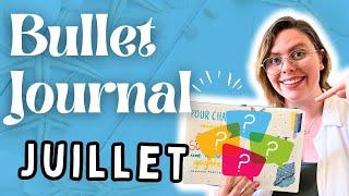 PLAN WITH ME BULLET JOURNAL JUILLET 2024 : Idées de pages pour l'été !