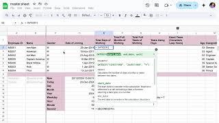 Using DATE Functions in Google Sheet - Part 1