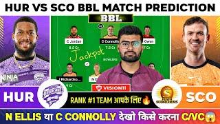 HUR vs SCO Dream11, HUR vs SCO Dream11 Prediction, Hobart Hurricanes vs Perth Scorchers BBL T20 Team