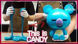 [설탕공예 ASMR] 슈가슬라임으로 만든 방탄소년단 'RM' 코야 사탕피규어 /[ASMR] BTS BT21 'RM' KOYA CANDY making