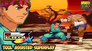 FIGHTER ZERO 3 MIX - RYU / ARCADE MODE【TAS】