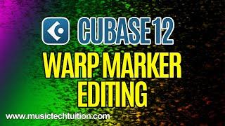 Cubase 12: Warp Marker Editing