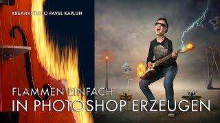 Flammen einfach in Photoshop erzeugen