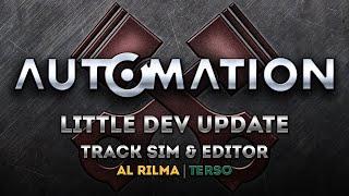 Little Dev Update: Al Rilma Track Sim & Track Editor