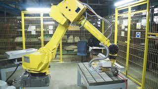 Фрезерный роботизированный комплекс STANEXIM/Milling robotic complex