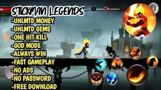 Best Stickman Legend Mod in Mobile Game