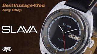 Review (hands-on) of Slava Unique Soviet Mens Watch With 26 Jewels Movement From 70s