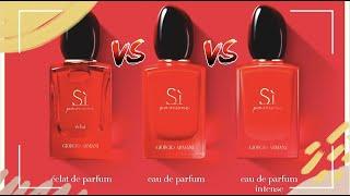  Si PASSIONE EDP vs Si PASSIONE INTENSE vs Si PASSIONE ECLAT | Review and Comparisons