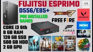 FUJITSU ESPRIME [ CORE I3 6th, 8 GB DDR4 RAM, 120 GB SSD, 500 GB HDD, 2 GB GAMING CARD ] GAMEPLAY,