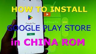 How to Install Google Play Store on MIUI China ROM