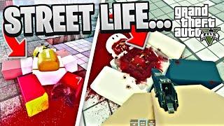 I PLAYED THE MOST REALISTIC GORE ROBLOX HOOD GAME (ROBLOX GTA 5)