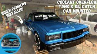 1989 Box Chevy Build Ep.55 Inner Fenders, Coolant Reservoir & Oil Catch Can Installed! (Progress!)