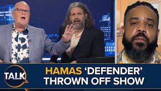 "Stupid Idiot, Get Off My Programme Now" | James Whale vs Hamas Defender