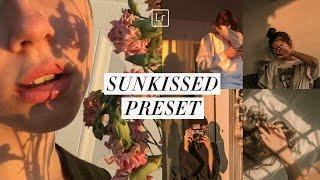 SUNKISSED WARM PRESET Lightroom Mobile Tutorial Free DNG | Preset #97