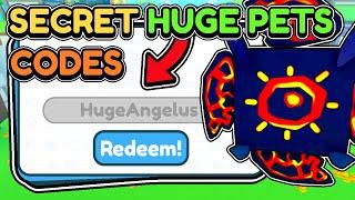 This *SECRET CODE* GIVES FREE HUGE PETS in Pet Simulator X