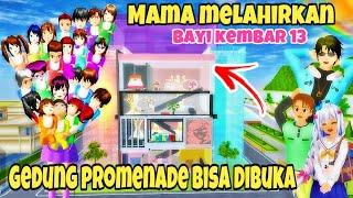 GEDUNG PROMENADE DIBUKA SAKURA HAMIL MELAHIRKAN BAYI KEMBAR13 YUTA MIO BABY SAKURA SCHOOL SIMULATOR