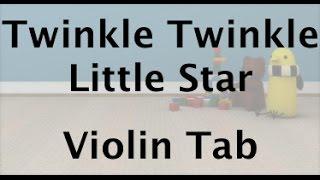 Learn Twinkle Twinkle Little Star on Violin - How to Play Tutorial