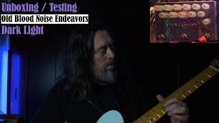 Old Blood Noise Endeavors - Dark Light Unbox and Test - Muse Driver - FSR SCV Thinline 60s Tele.