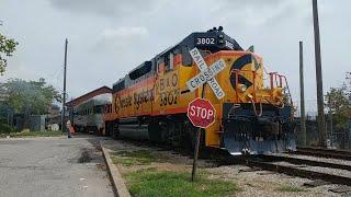 B&O Railroad Museum's "Mile One Express" Departing Mt. Clare Station