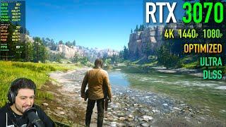 RTX 3070 - Red Dead Redemption 2 ( 1080p, 1440p, 4K )