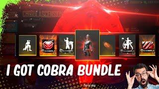 New  cobra spin event / New cobra emote bundel guns free / Garena free fire