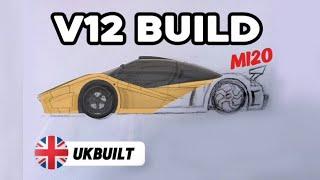 BUILDING MY PAGANI ZONDA INSPIRED V12 SUPERCAR | MERCEDES M120 S600 Engine