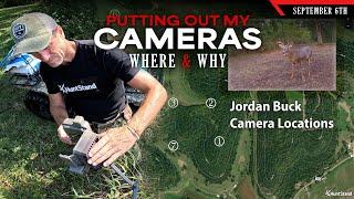 Finally put my Trail Cameras Out - Where and Why | Bowhunting Whitetails w/ Bill Winke