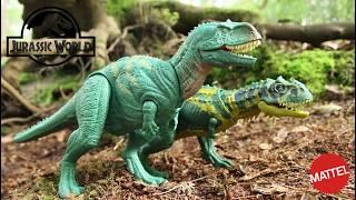 Jurassic World Chaos Theory Majungasaurus Wild Roar Mattel Review