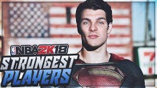 NBA 2K18 STRONGEST PLAYERS SQUAD BUILDER!