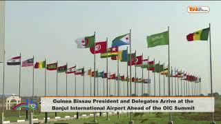 Guinea Bissau President and Delegates Arrive at the Banjul International Airport Ahead of the OIC