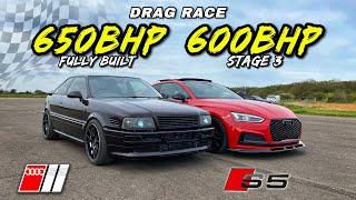 QUATTRO KILLERS.. 650HP AUDI S2 v 600HP AUDI S5 *MASSIVE TWIST*