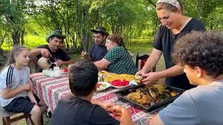 Rustic Life: Wild Plum Harvest, Fresh Watermelon Juice, Potato Piroshki, and Paradise Apple Jam