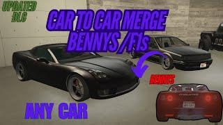 NEW CAR TO CAR MERGE GLITCH GTA 5 PS5 AFTER PATCH 1.70! F1/BENNY'S WHEELS ON ANY CAR