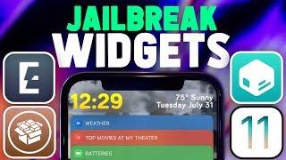 PERFECT iOS 11.3.1 Jailbreak Tweaks: Widgets! BEST iOS 11.3 - 11.4 Cydia Tweaks Setup #1