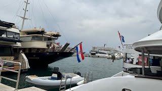 Split Bus station ll Harbour -The biggest Ferry Harbour in Europe.