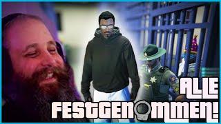 Charlie, Balu, Powers werden von der Polizei festgenommen! | Folge 110 - GTA RP Highlight