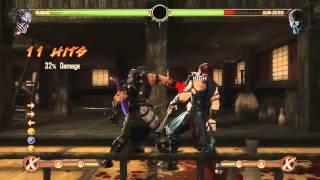 Mortal Kombat 9 - Kabal обучение + комбо