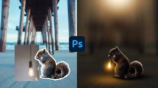 The Squirrel - Photoshop Manipulation Speed Art | Tutorial