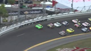 Danica Patrick leads NASCAR lap