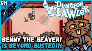 Benny The Beaver Is Beyond BUSTED! Dungeon Clawler Steam Next Fest!