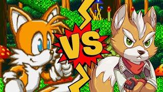 M.U.G.E.N Battles | Tails vs Fox McCloud | Sonic the Hedgehog vs Star Fox