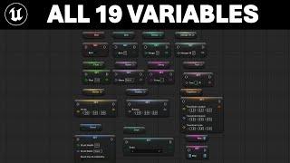 All 19 Unreal Engine 5 Variables Explained In 12 Minutes!