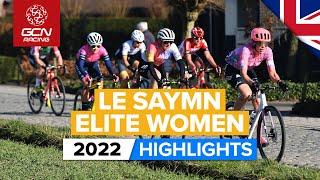 Breakaways Galore On The Cobbles! | Le Samyn Des Dames Highlights 2022