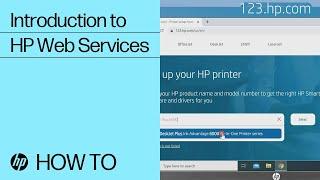 Introduction to HP Web Services | HP Support